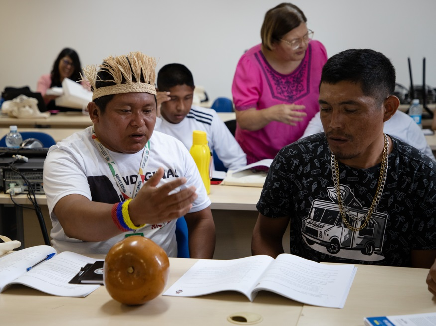 Lideranças Warao foram capacitadas para interpretação cultural em João Pessoa