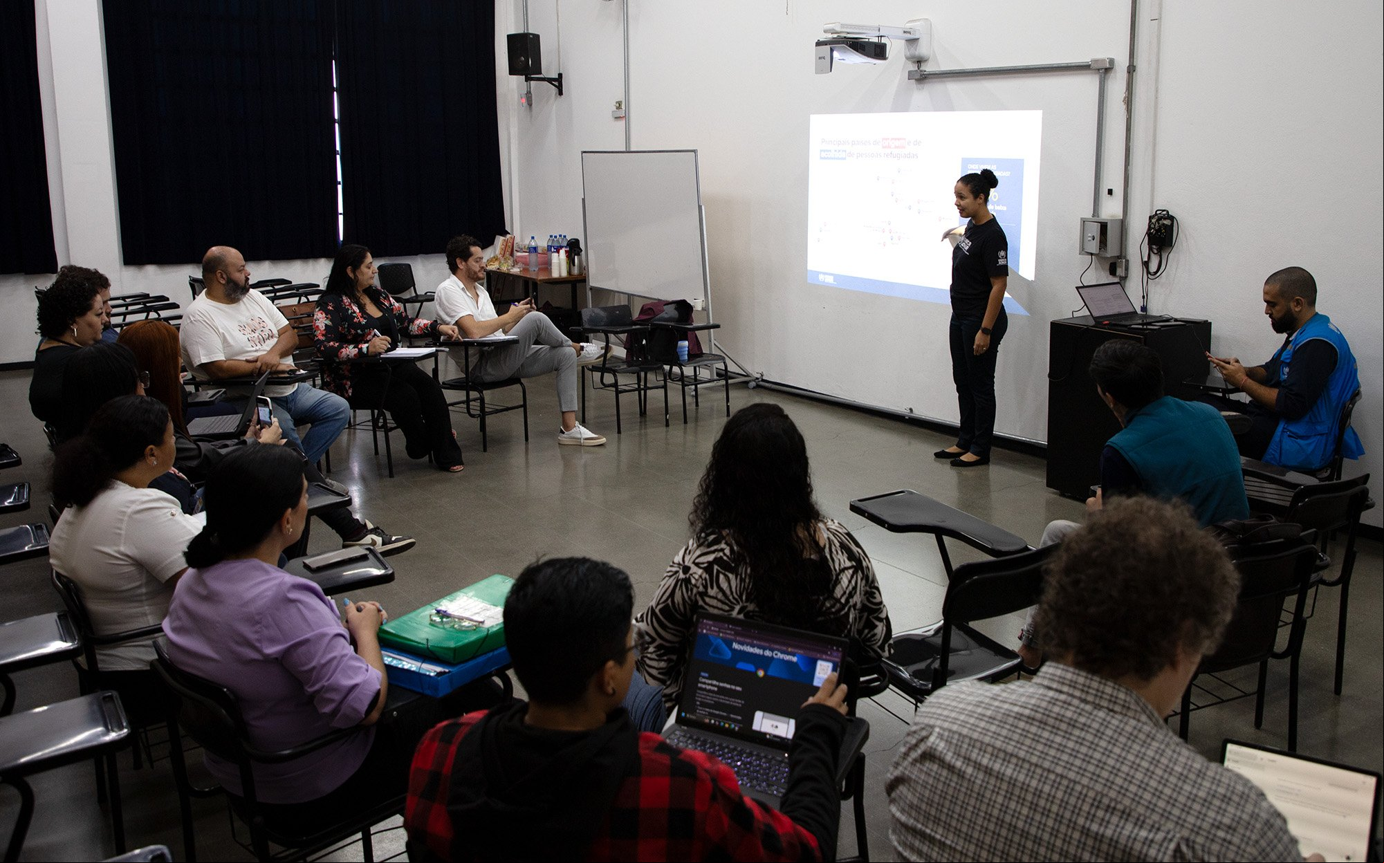 Treinamento realizado nesta sexta buscou promover o debate sobre abordagens humanizadas a pessoas que am pelo Posto em Guarulhos Treinamento realizado nesta sexta buscou promover o debate sobre abordagens humanizadas a pessoas que am pelo Posto em Guarulhos