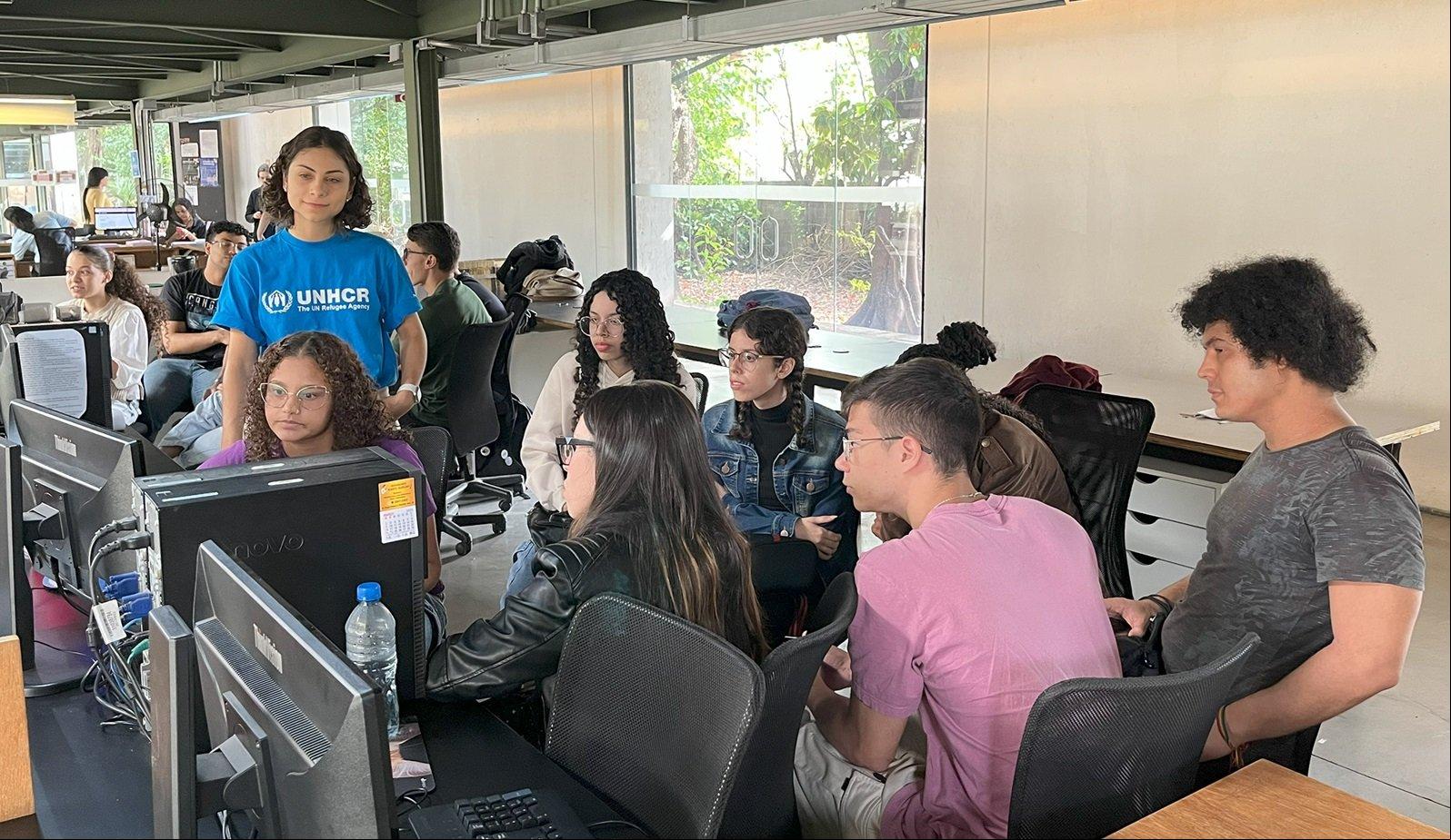 Nesta quarta, 16, alguns dos voluntários capacitados puderam ver na prática o atendimento realizado