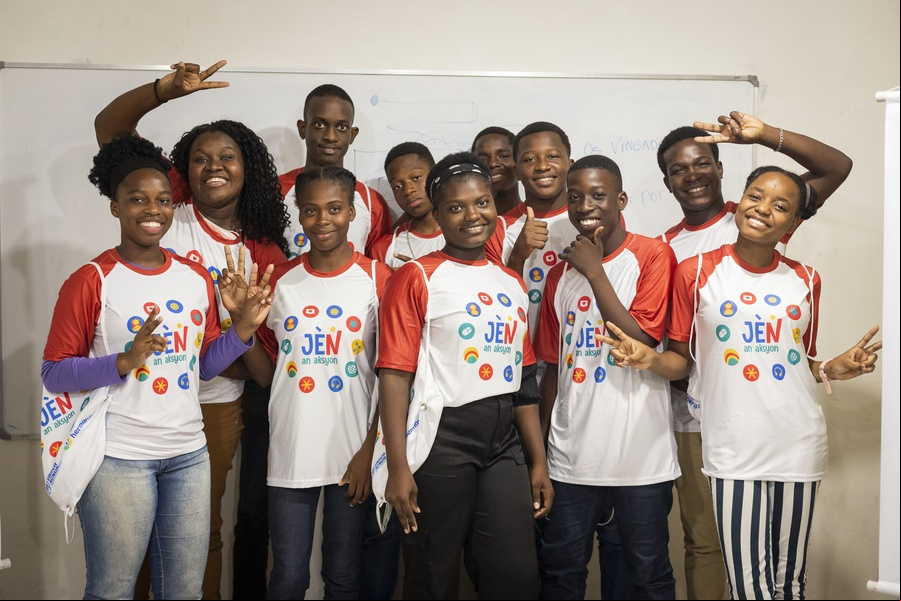 Jovens em Ação - Haitianos