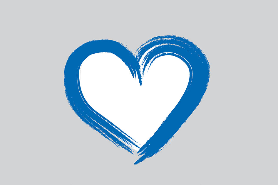 Imagen con trazos que asemejan un corazón Imagen con trazos que asemejan un corazón