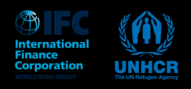 IFC and UNHCR logos