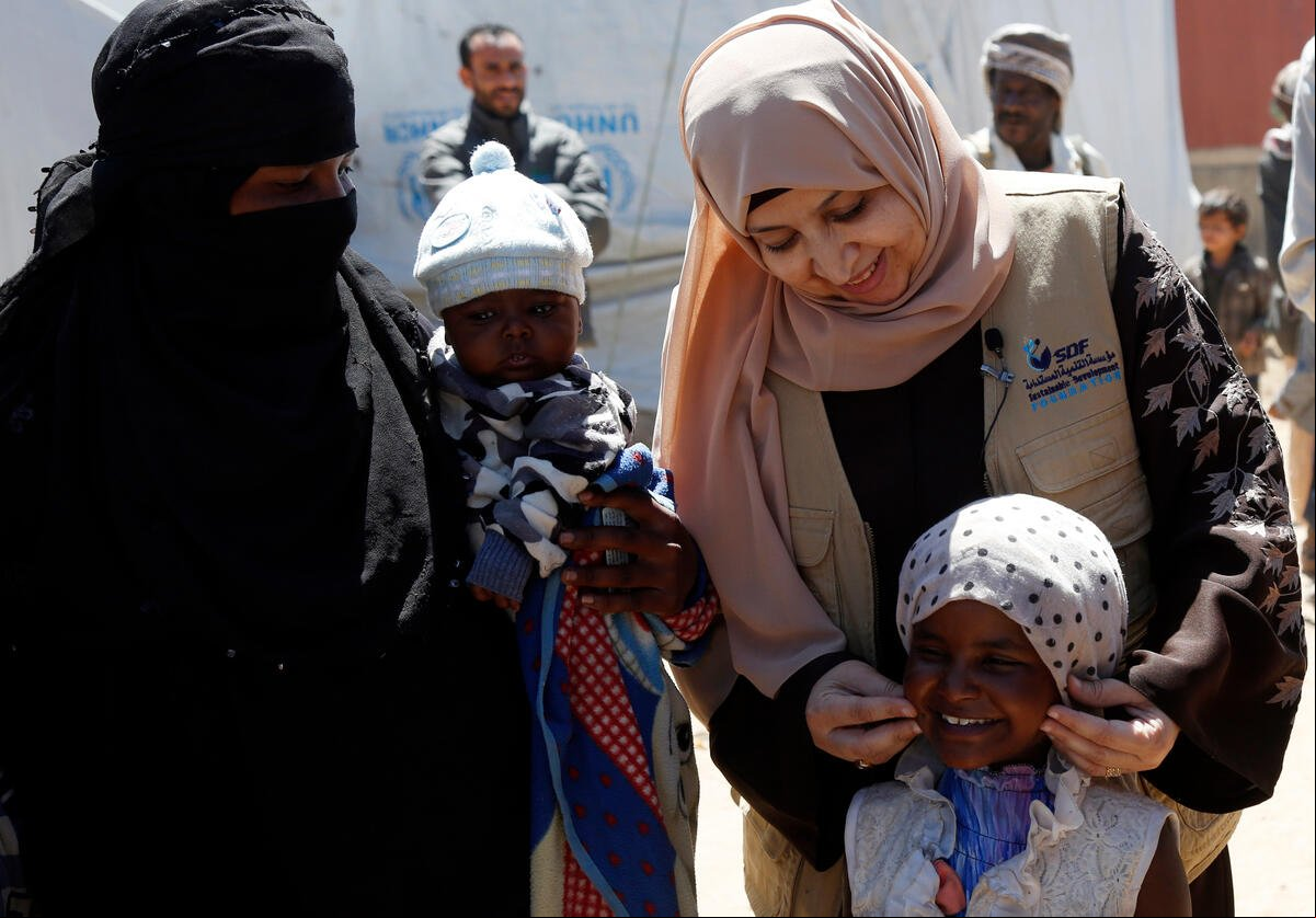 Yemen. Una trabajadora humanitaria yemení gana el Premio Nansen de ACNUR para Medio Oriente y el Norte de África.