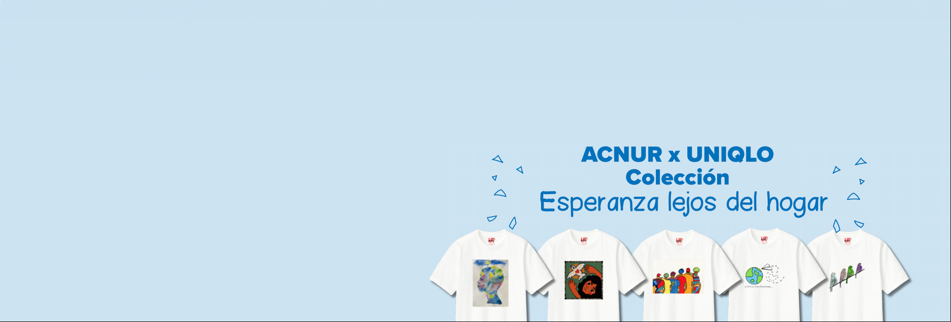 Imagen de las camisetas con las ilustraciones ganadoras