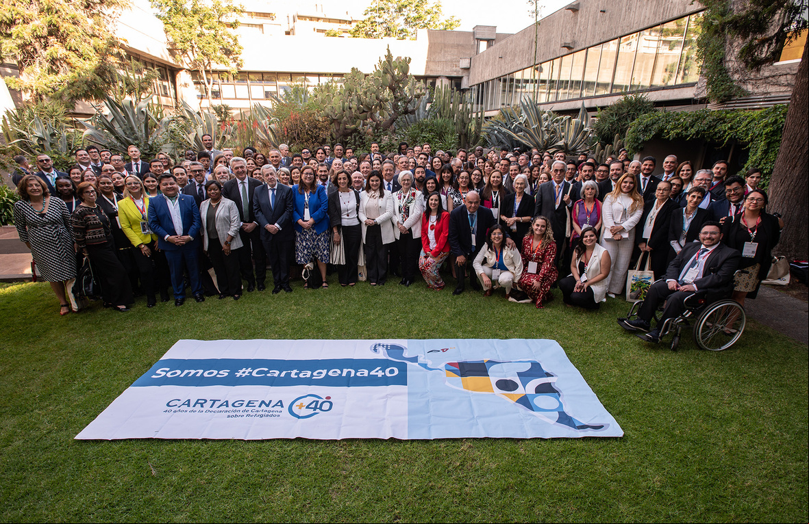 Foto grupal de los participantes.