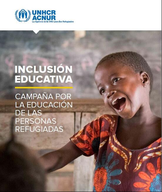 Inclusión educativa: Campaña por la educación de las personas refugiadas